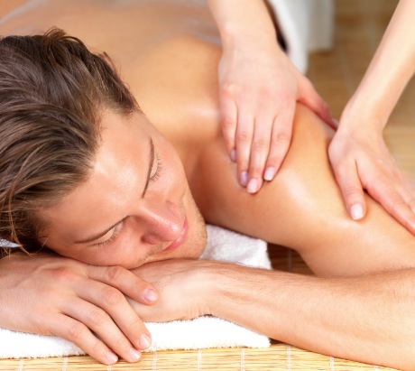Manual Lymphatic Drainage Massage to the back